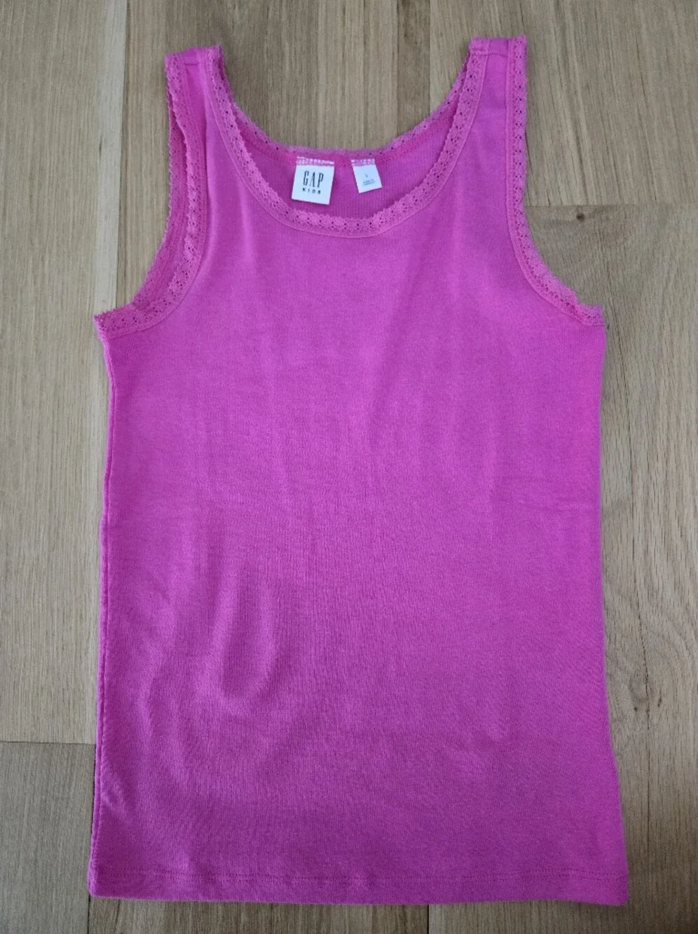 GAP Girls Bright Pink Tank Top